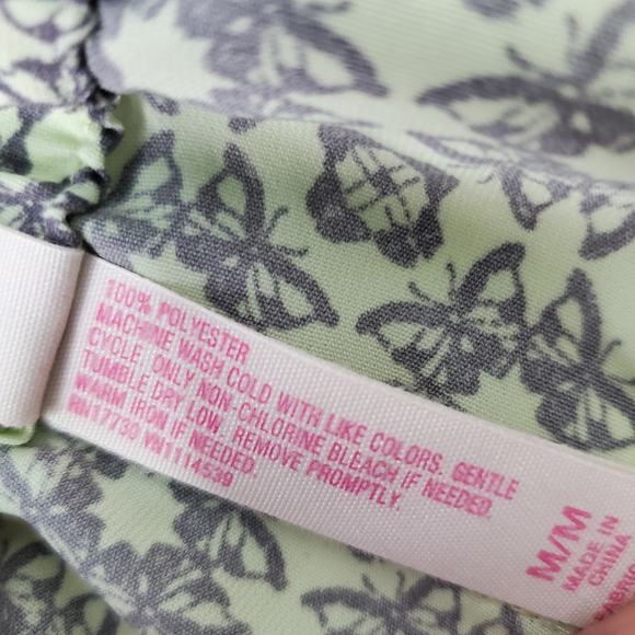 Xhilaration Womens Sleepwear Medium shorts green - Picture 4 of 7